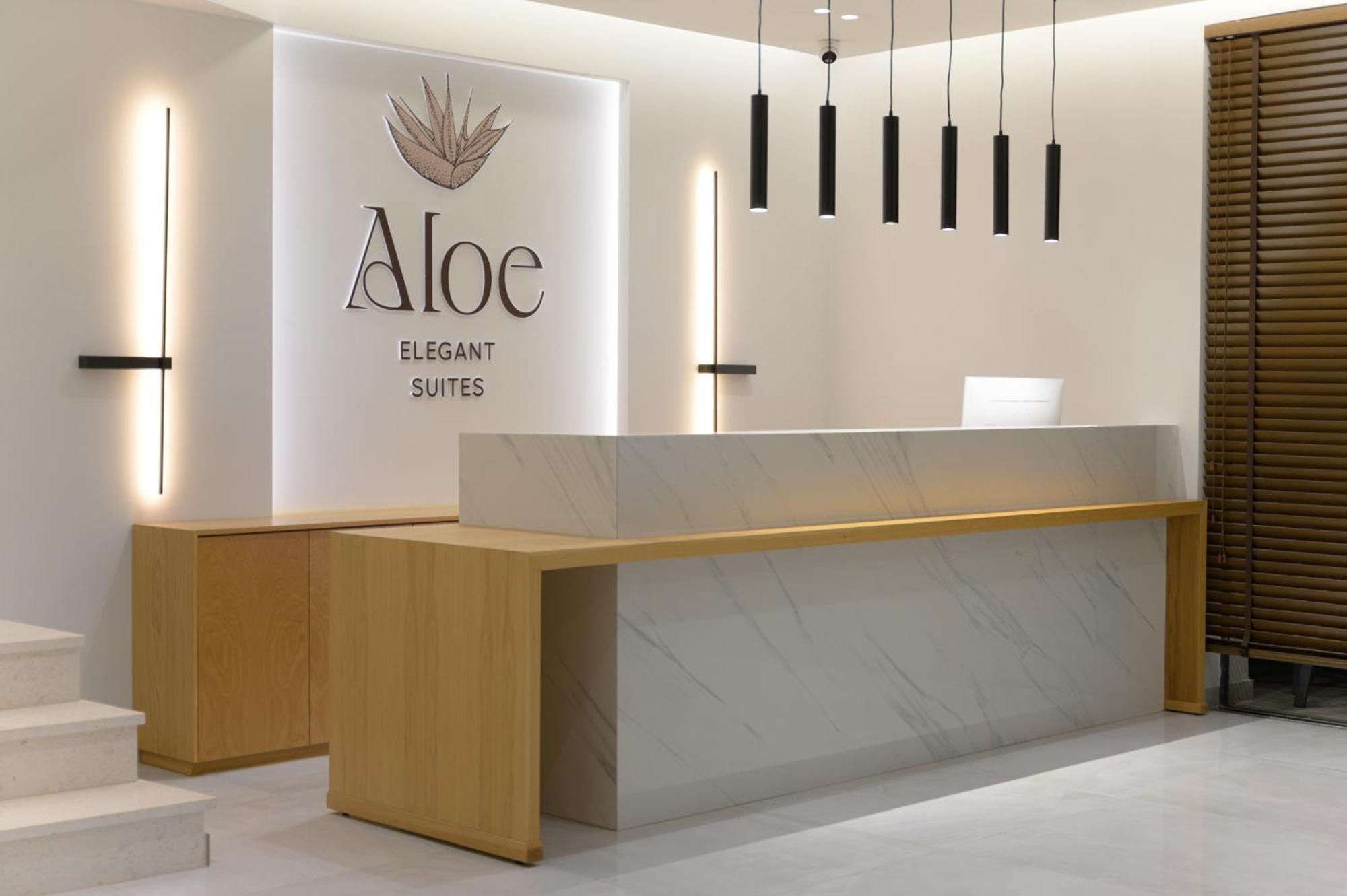 Aloe Elegant Suites สกาลา โปเตมิอัส ภายนอก รูปภาพ